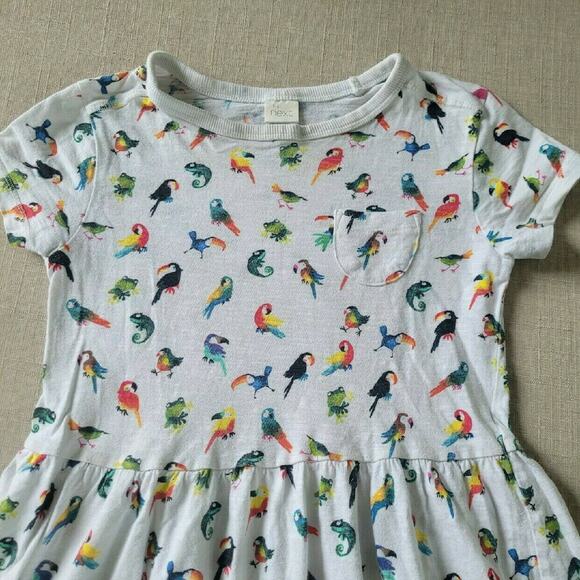 Next Parrot Print Pocket Dress - Picture 2 of 9